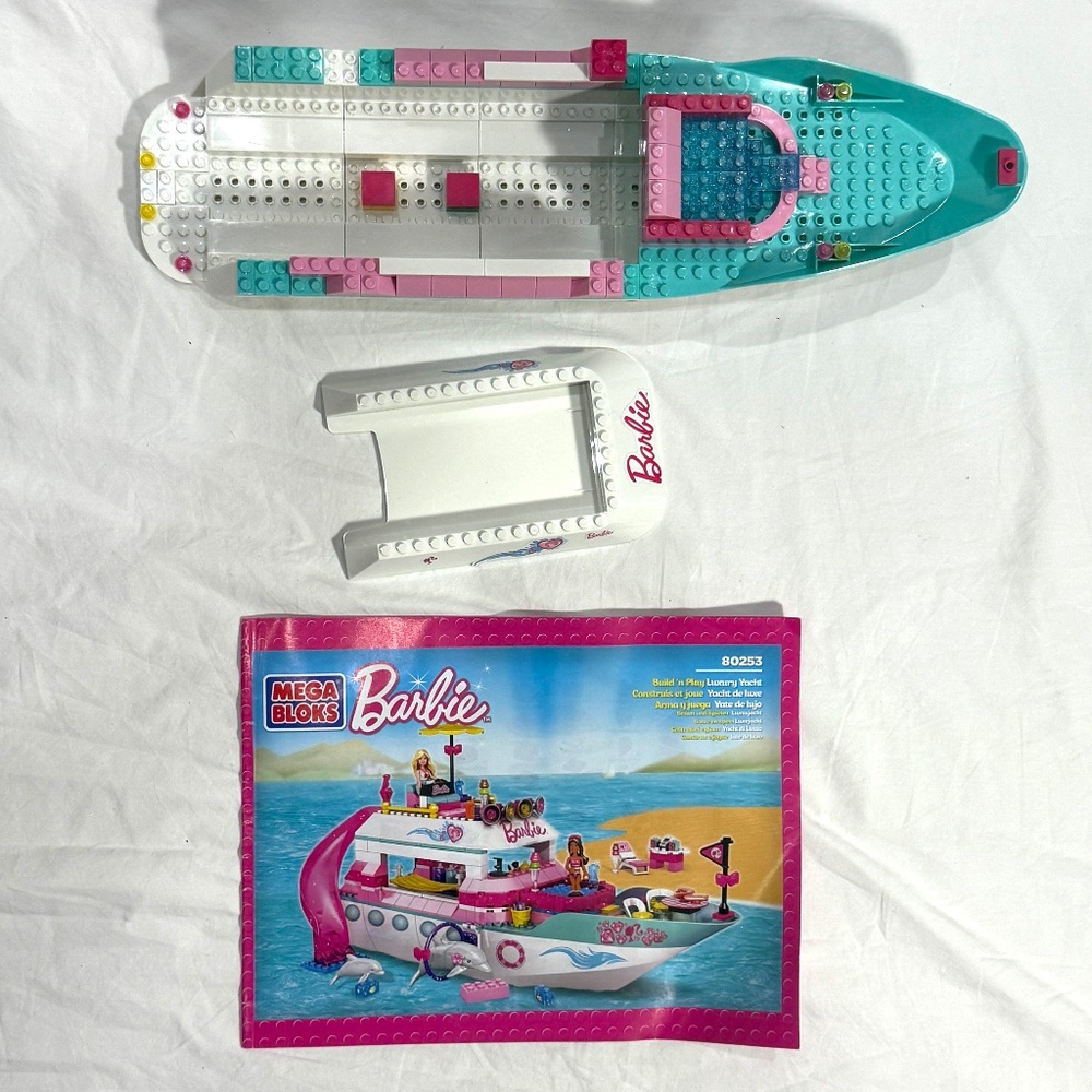 Pieces for LEGO Friends Airplane and MEGA BLOKS Barbie Cruise Ship Sets - Picture 4 of 7